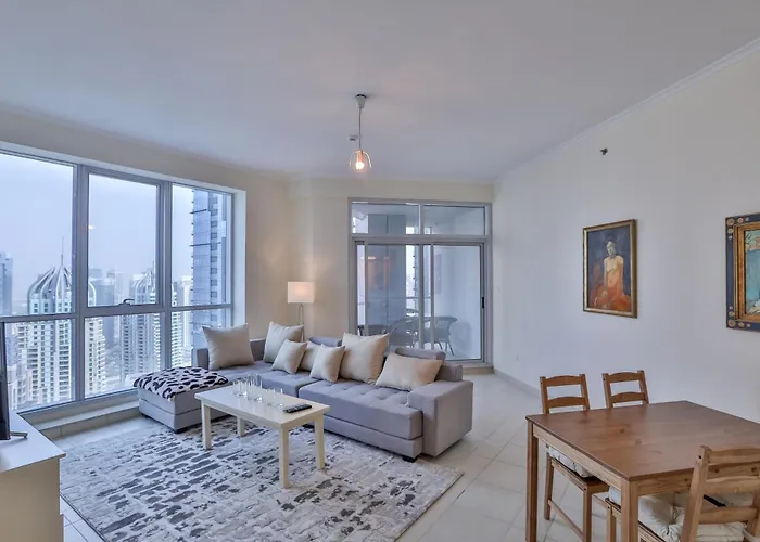 2 Bedroom High Floor Torch Tower Dubai Marina - Nox